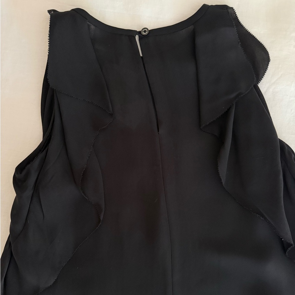 Kate Spade Black Ruffle Blouse - Picture 7 of 11